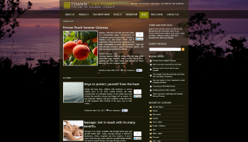Thann Sanctuary - The Art of Natural Therapy